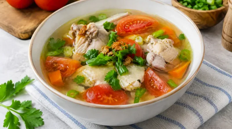 Mengapa Sup Ayam Cocok Dikonsumsi Saat Sedang Sakit?